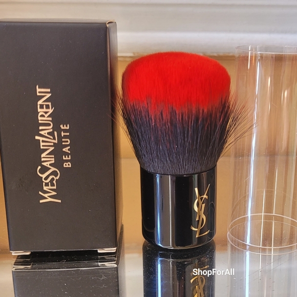YSL Yves Saint Laurent Kabuki Brush NEW makeup foundation blush bronzer tool - Picture 3 of 6